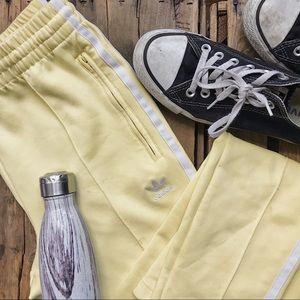 Adorable Yellow Adidas Joggers